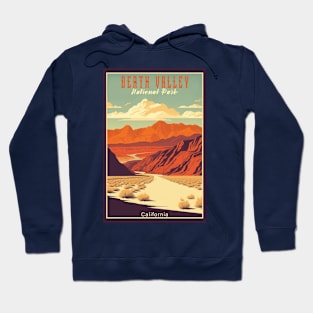 Death Valley National Park Vintage Travel  Poster Hoodie